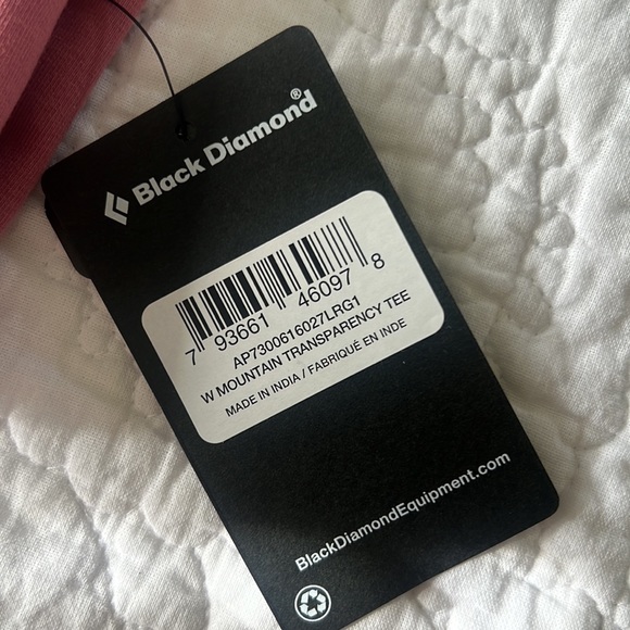 NWT Black diamond women’s mountain tee size Large - Picture 2 of 5
